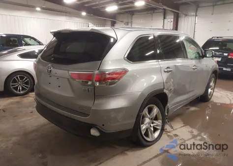 2015 Toyota Highlander Hybrid Limited z USA, uszkodzony, nr VIN 5TDDCRFHXFS008395